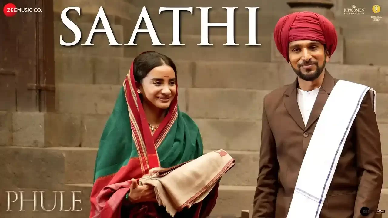 Saathi Lyrics – Monali Thakur | Phule