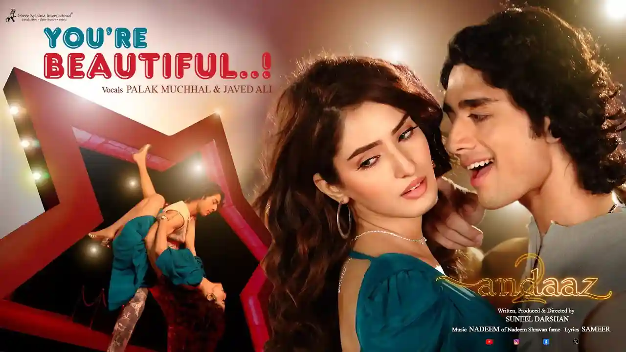 You're Beautiful Song Poster from Andaaz 2