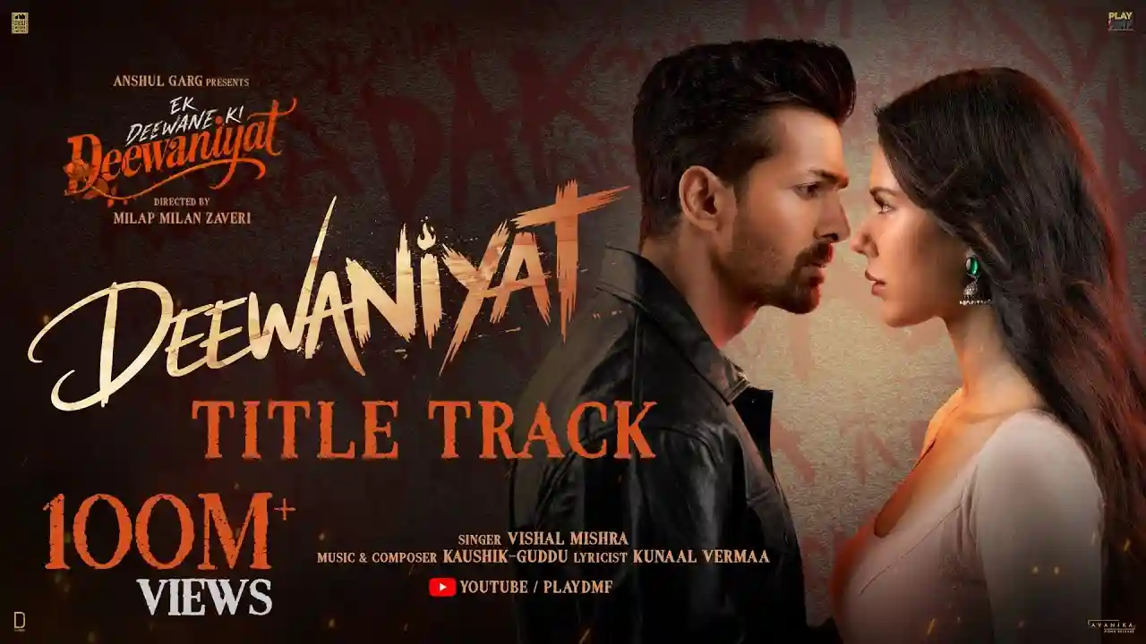 Deewaniyat Song Poster from Ek Deewane Ki Deewaniyat