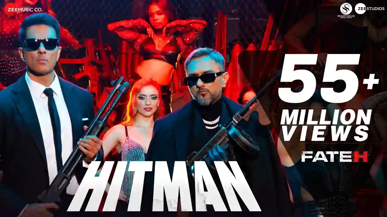 Hitman Song Poster from Fateh