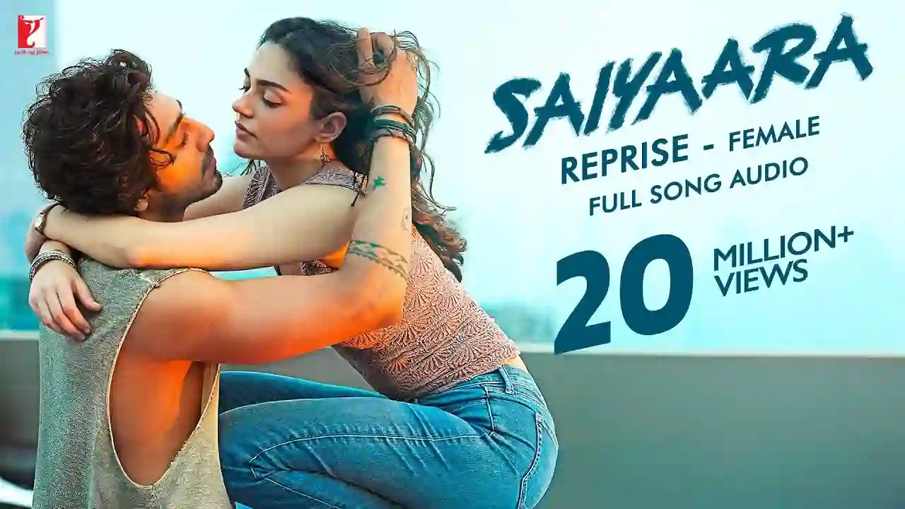 Saiyaara-Reprise---Female-Song-Poster-Saiyaara