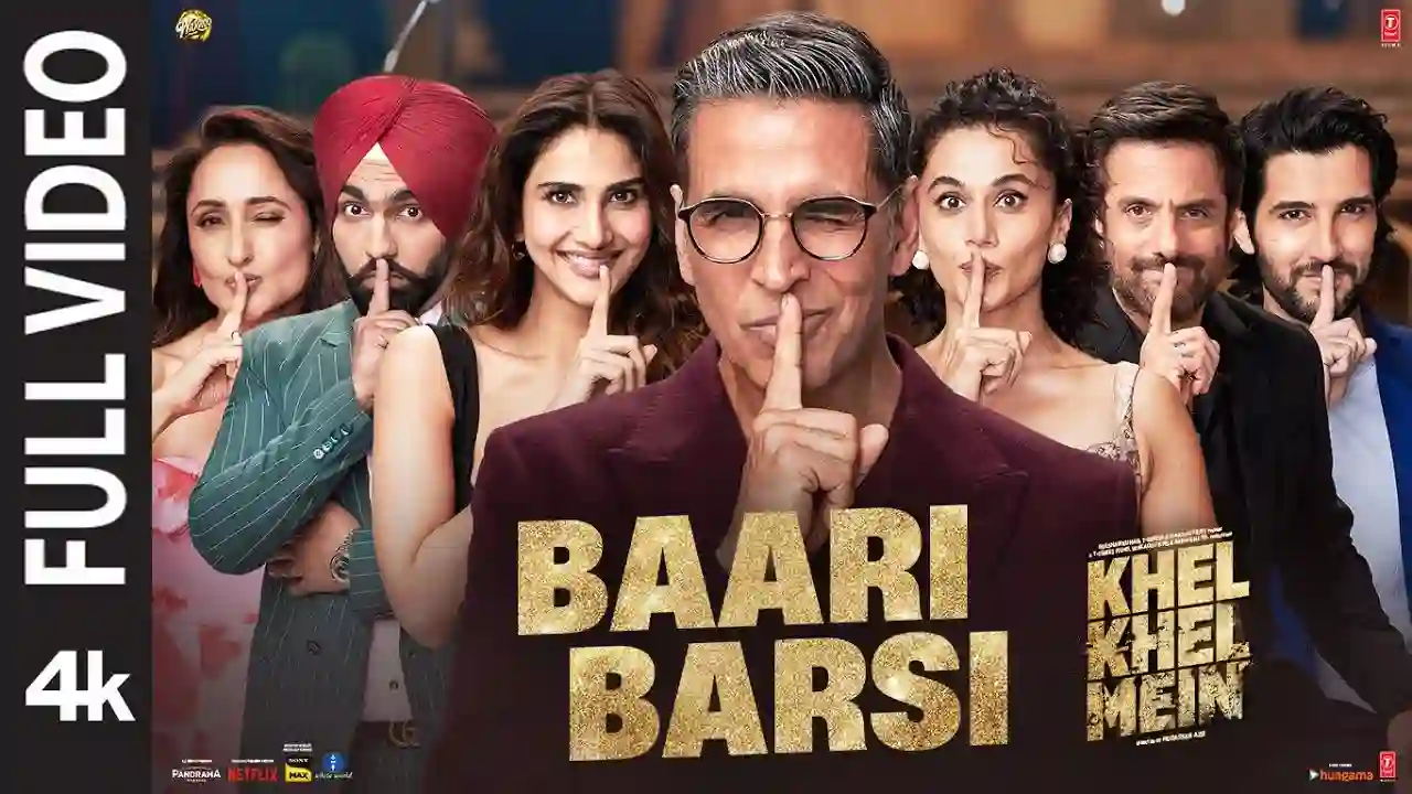 Baari Barsi Song Poster from Khel Khel Mein