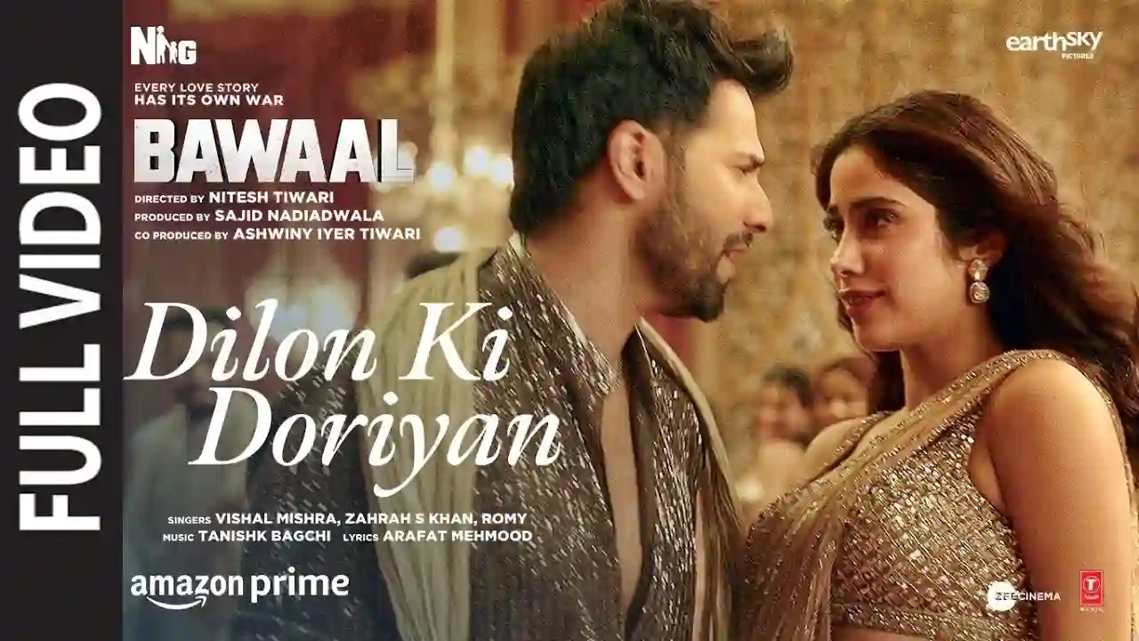 Dilon Ki Doriyan Song Poster from Bawaal