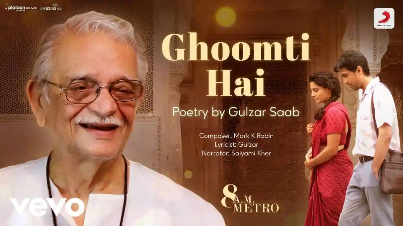 Ghoomti Hai - Poem Song Poster from 8 A.M. Metro