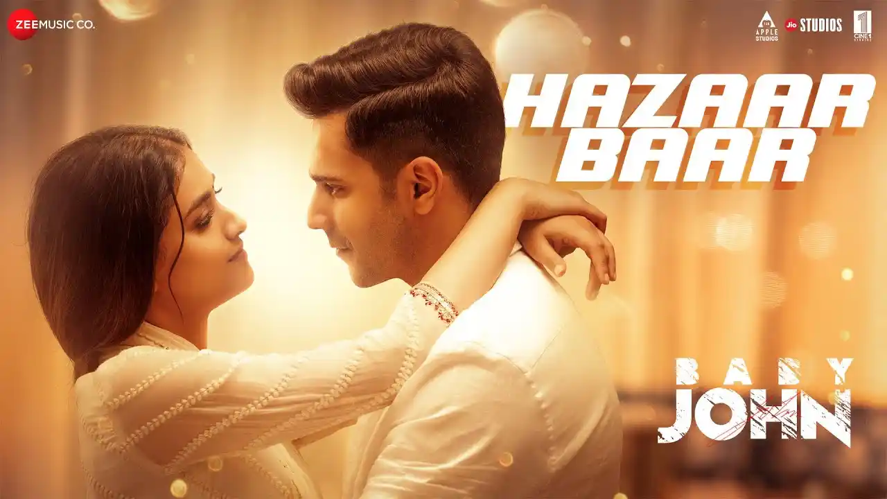 Hazaar Baar Song Poster from Baby John