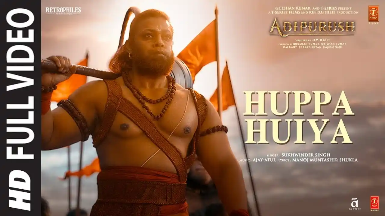 Huppa Huiya Song Poster from Adipurush