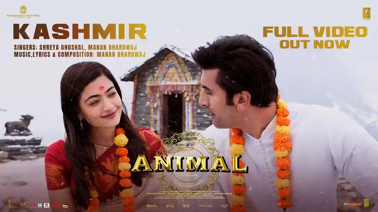 Kashmir Song Poster from Animal