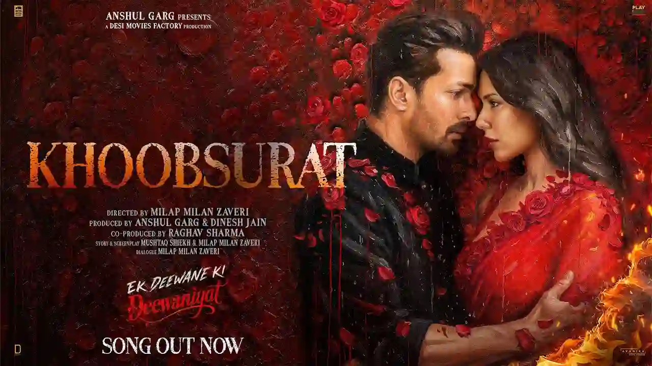 Khoobsurat Song Poster from Ek Deewane Ki Deewaniyat