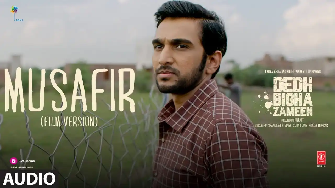 Musafir Film Version Song Poster from Dedh Bigha Zameen