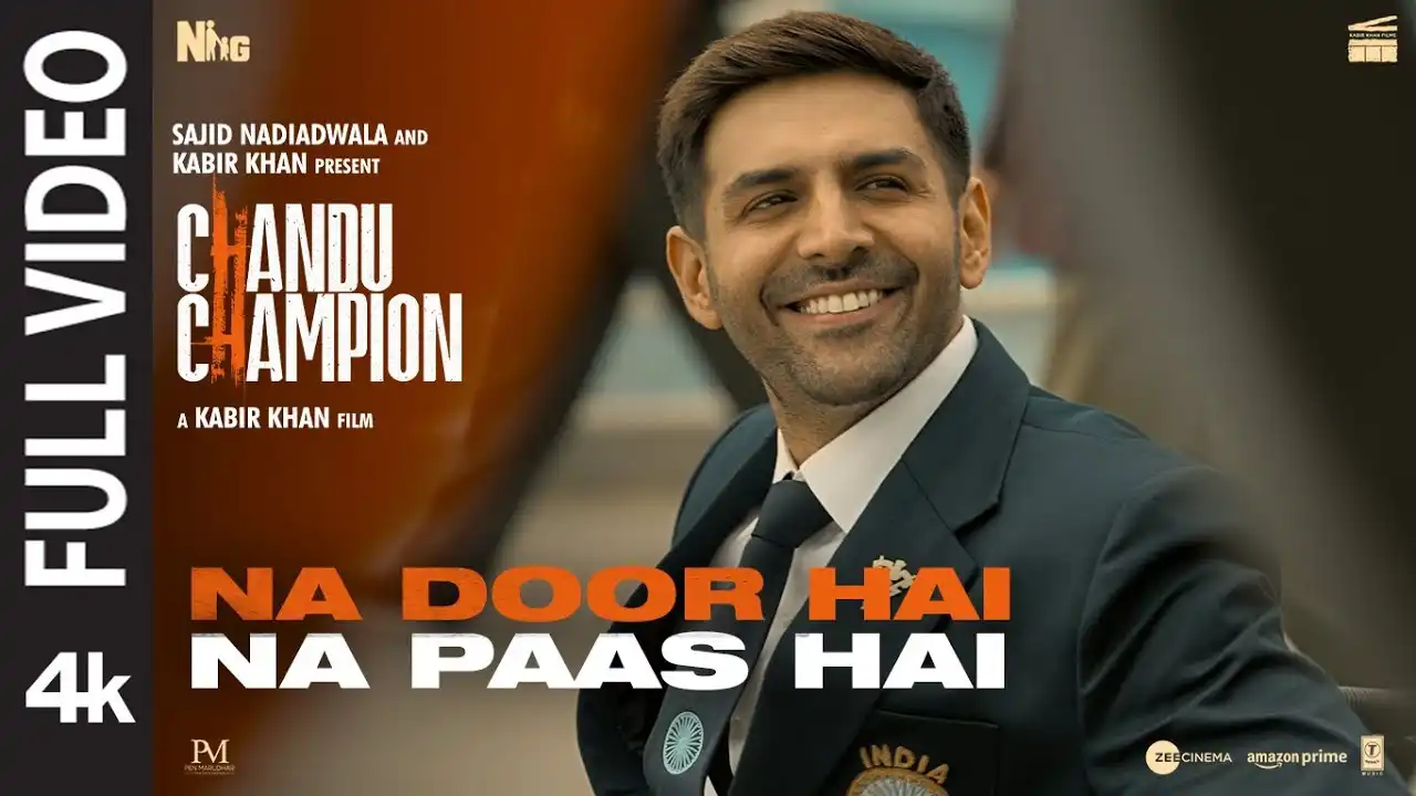 Na Door Hai Na Paas Hai Song Poster from Chandu Champion