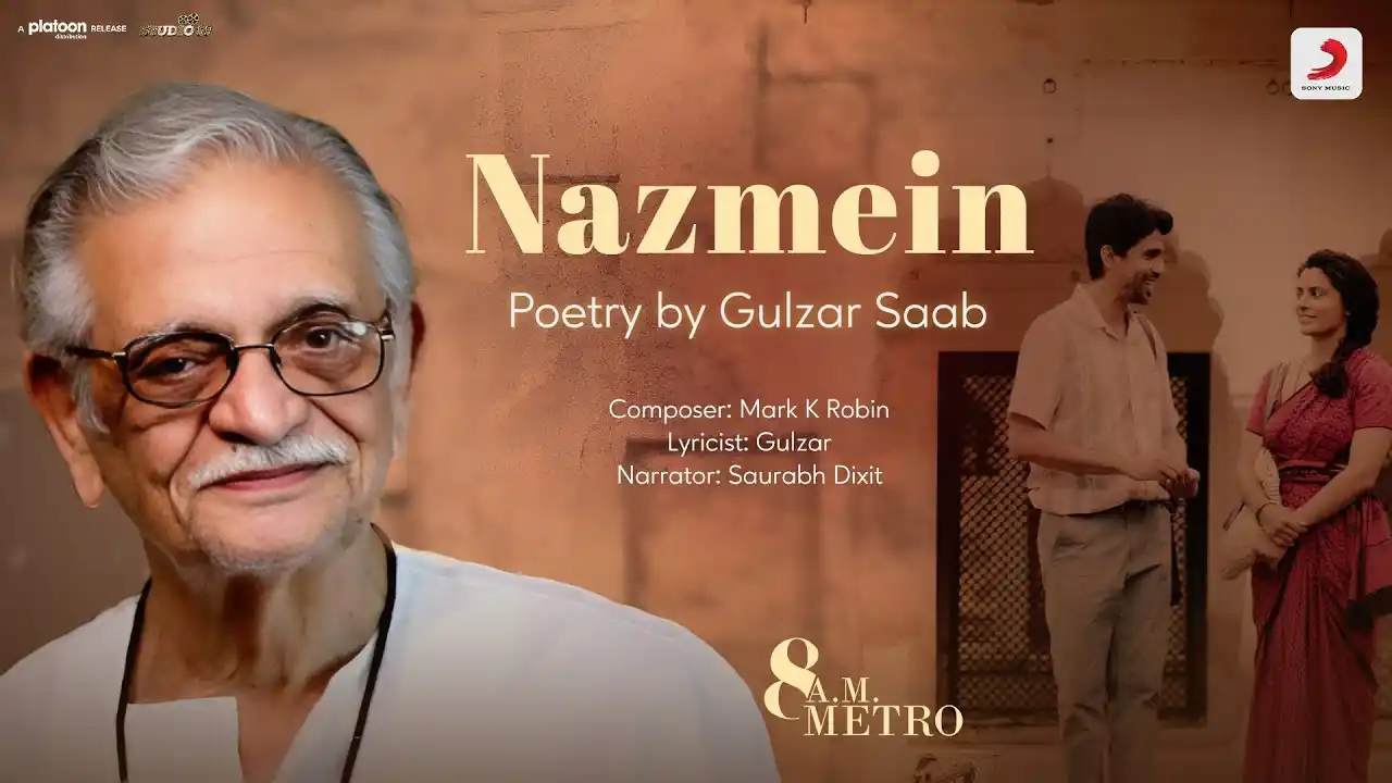 Nazmein - Poem Song Poster from 8 A.M. Metro