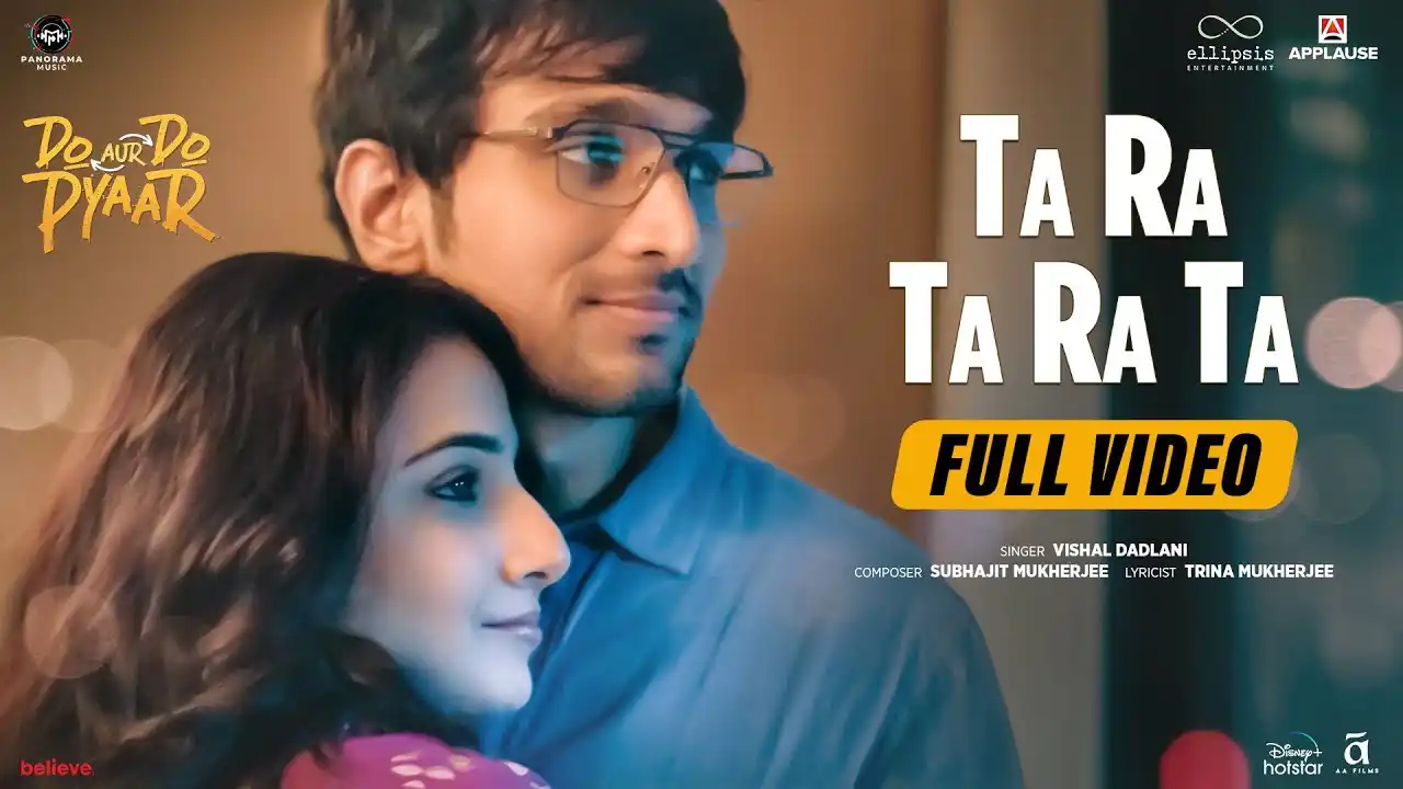 Ta Ra Ta Ra Ta Song Poster from Do Aur Do Pyaar