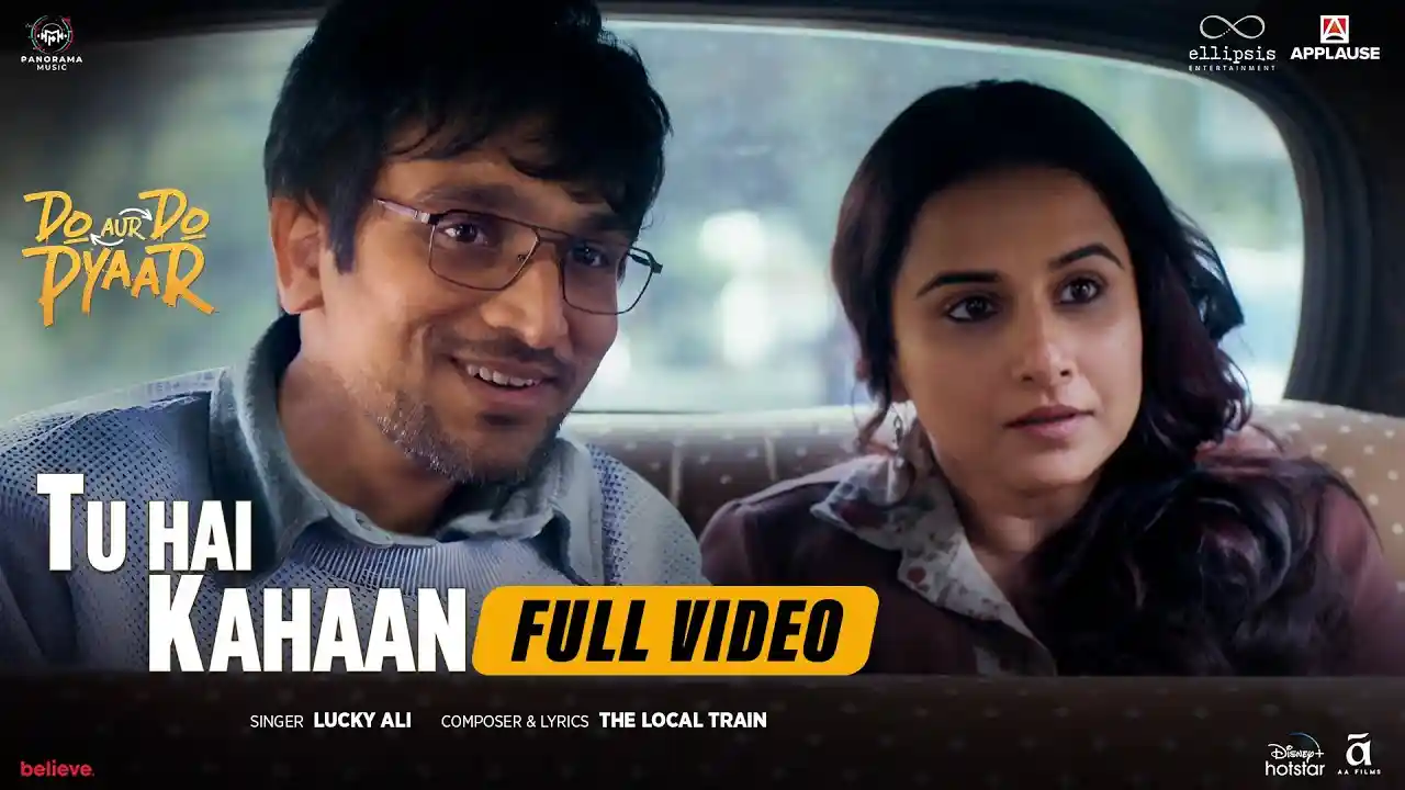 Tu Hai Kahaan Song Poster from Do Aur Do Pyaar