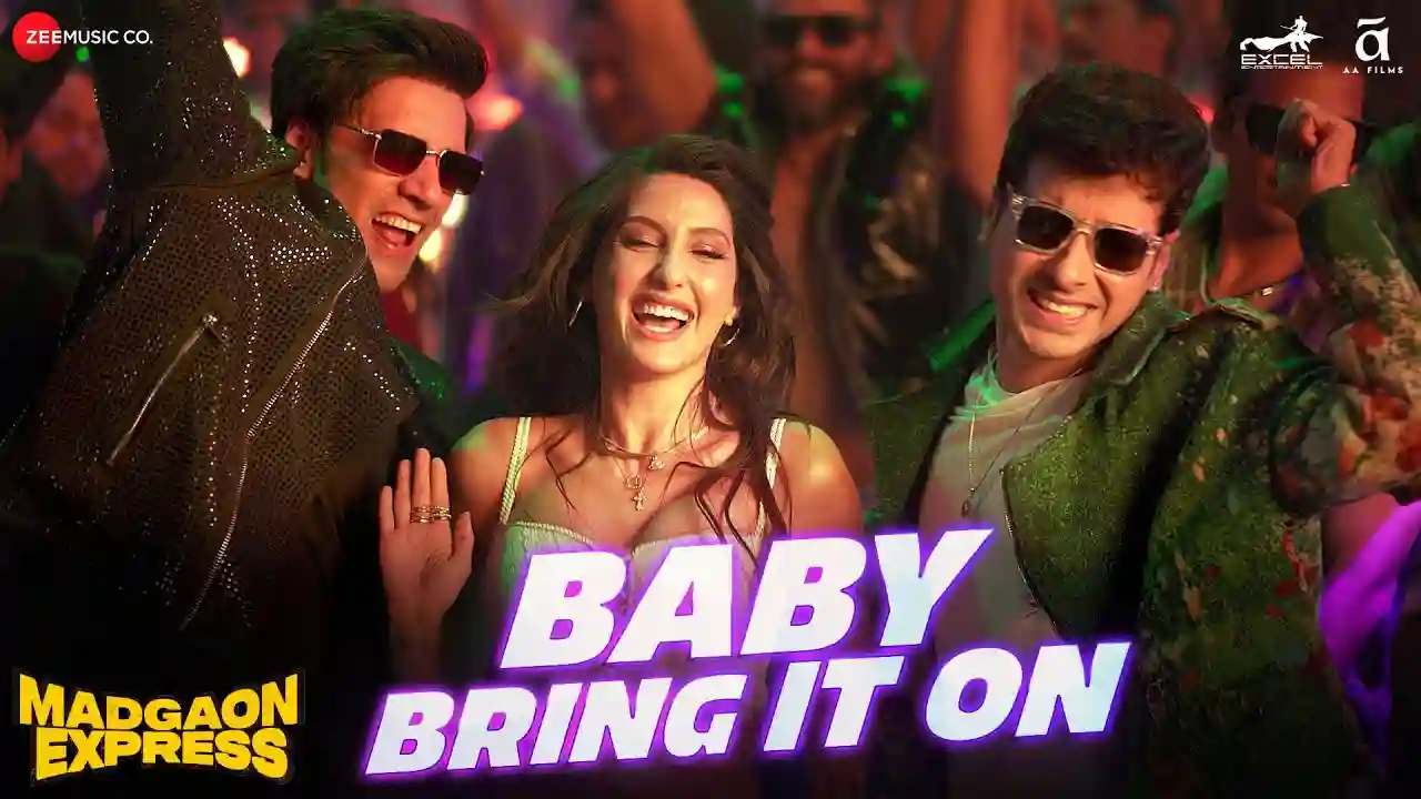 Baby Bring It On Song Poster from Madgaon Express