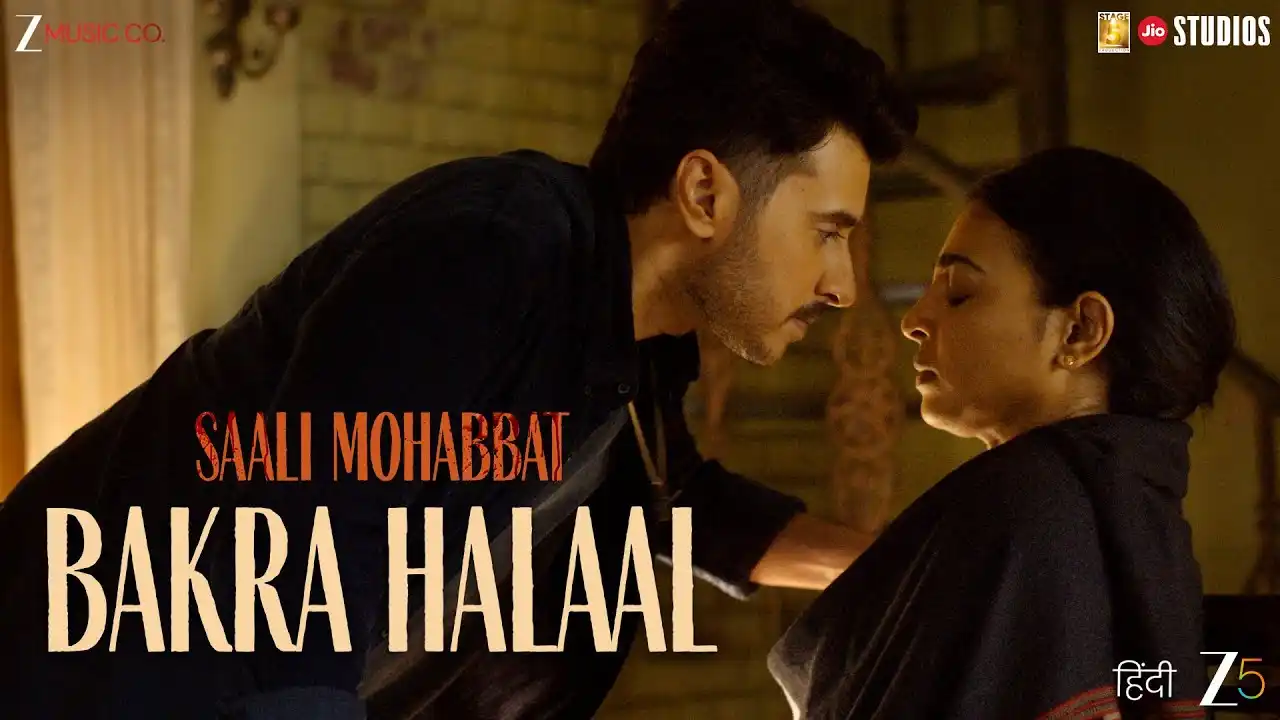 Bakra Halaal Song Poster from Saali Mohabbat