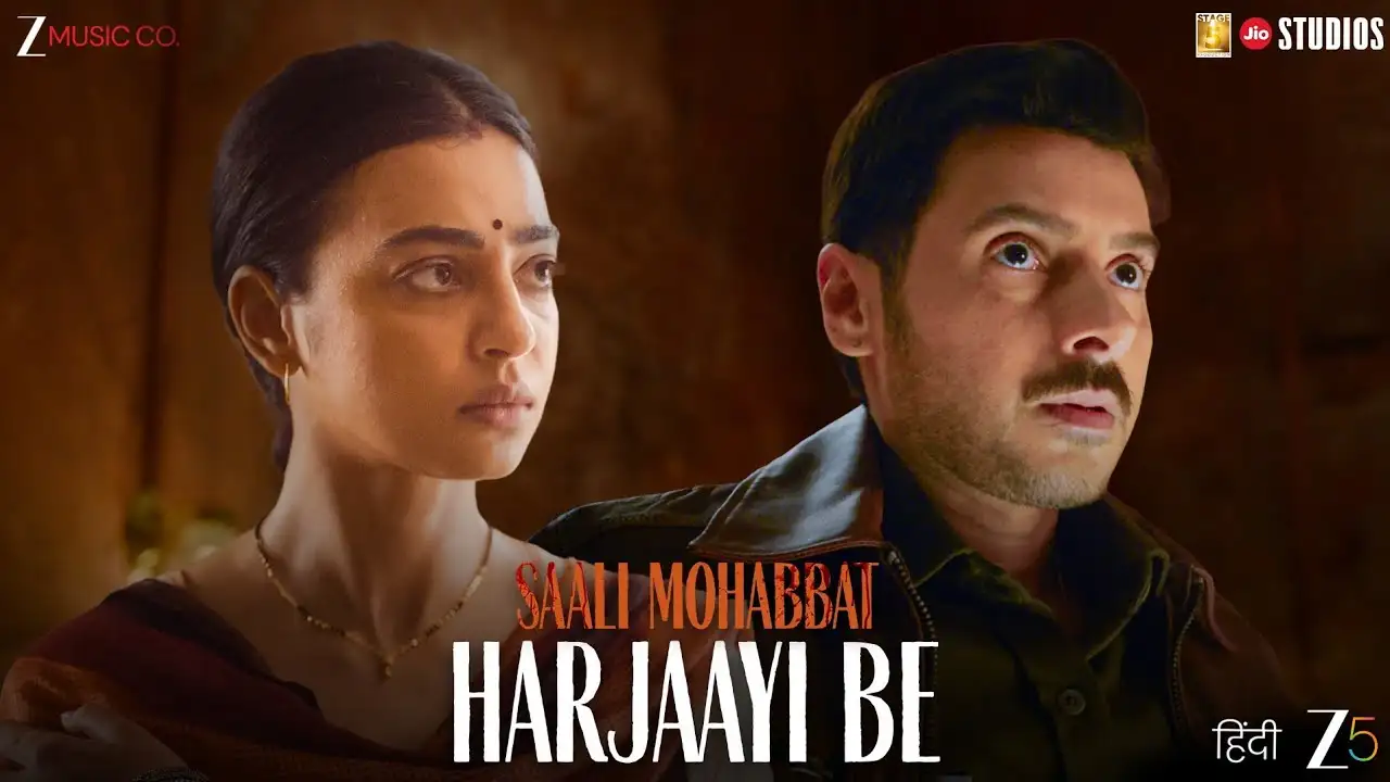 Harjaayi Be Song Poster from Saali Mohabbat