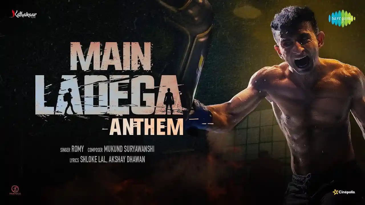 Main Ladega - Anthem Song Poster from Main Ladega