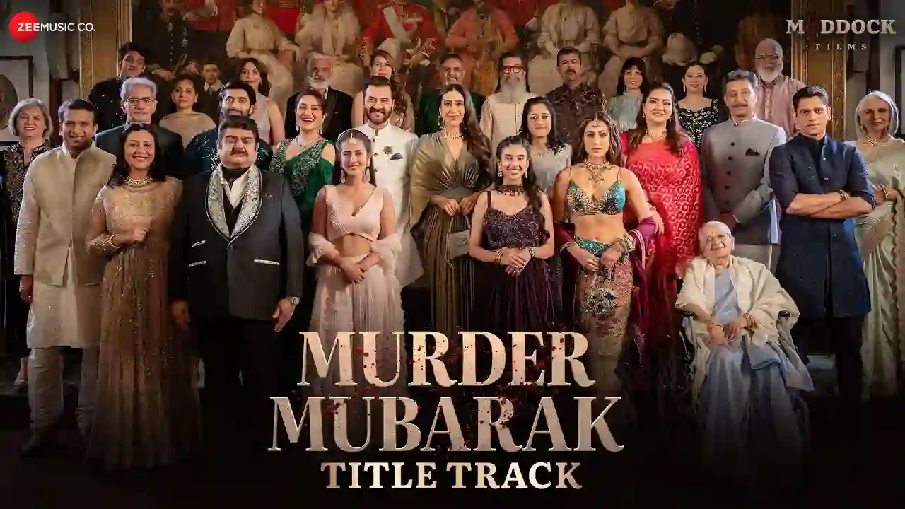 Murder Mubarak - Title Track Song Poster from Murder Mubarak