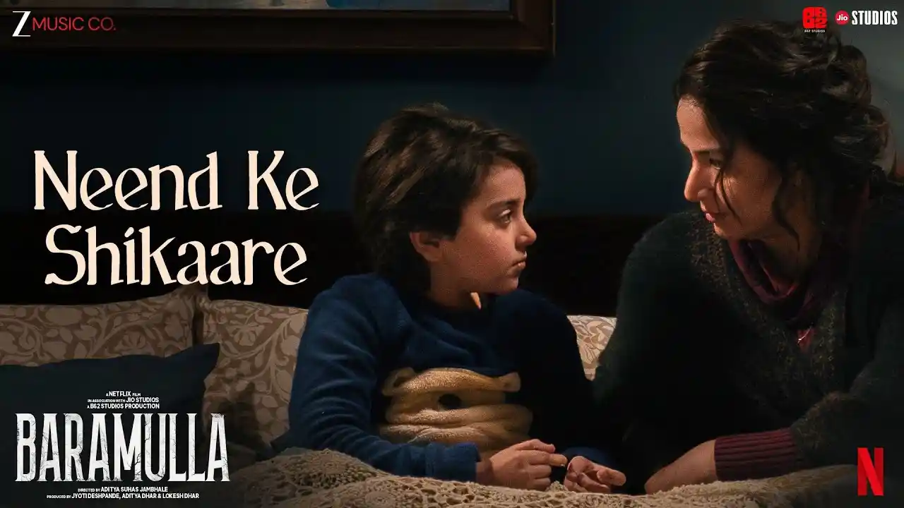 Neend Ke Shikaare Song Poster from Baramulla