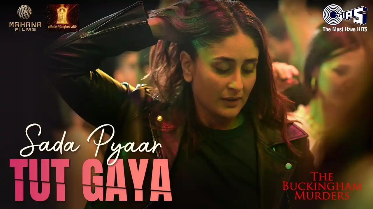 Sada Pyaar Tut Gaya Song Poster from The Buckingham Murders