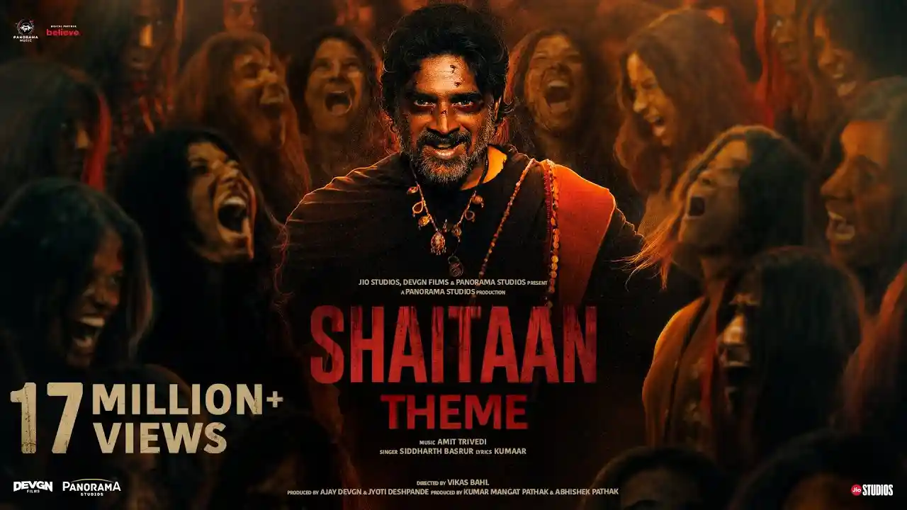 Shaitaan Theme Song Poster from Shaitaan