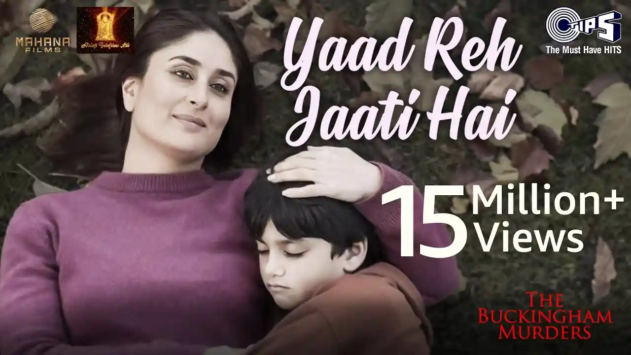 Yaad Reh Jaati Hai Song Poster from The Buckingham Murders