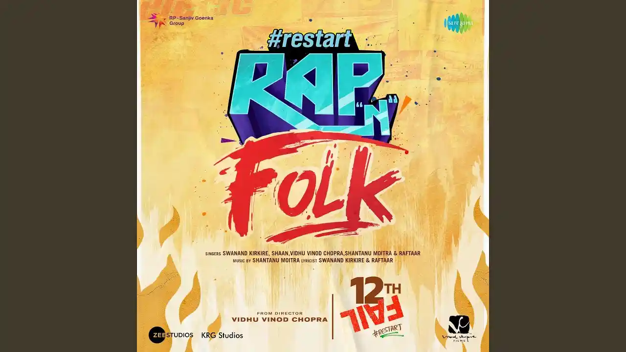 Restart - Rap N Folk Song Poster from 12th Fail