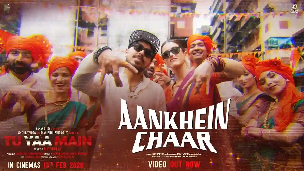 Aankhein Chaar Song Poster from Tu Yaa Main