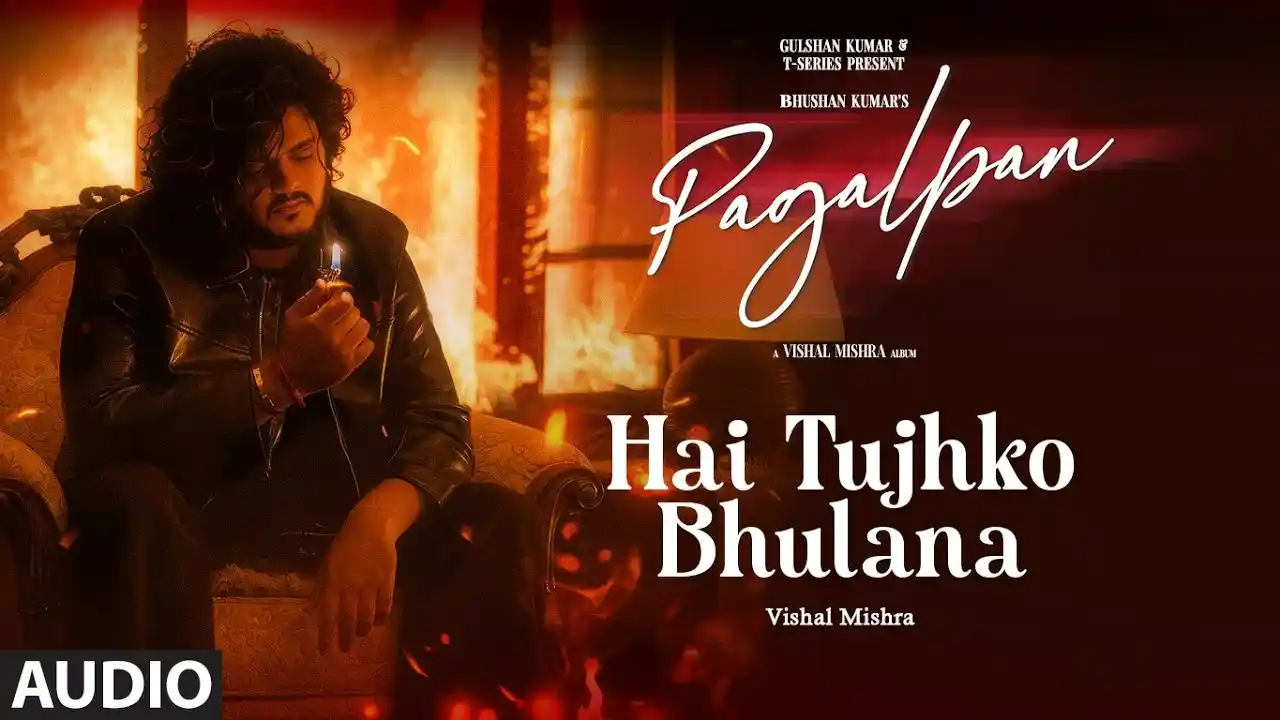 Hai Tujhko Bhulana Song Poster from Pagalpan Album