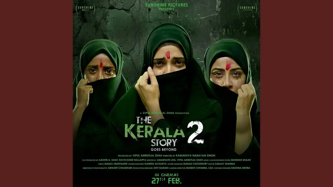 Kanha Song Poster from The Kerala Story 2