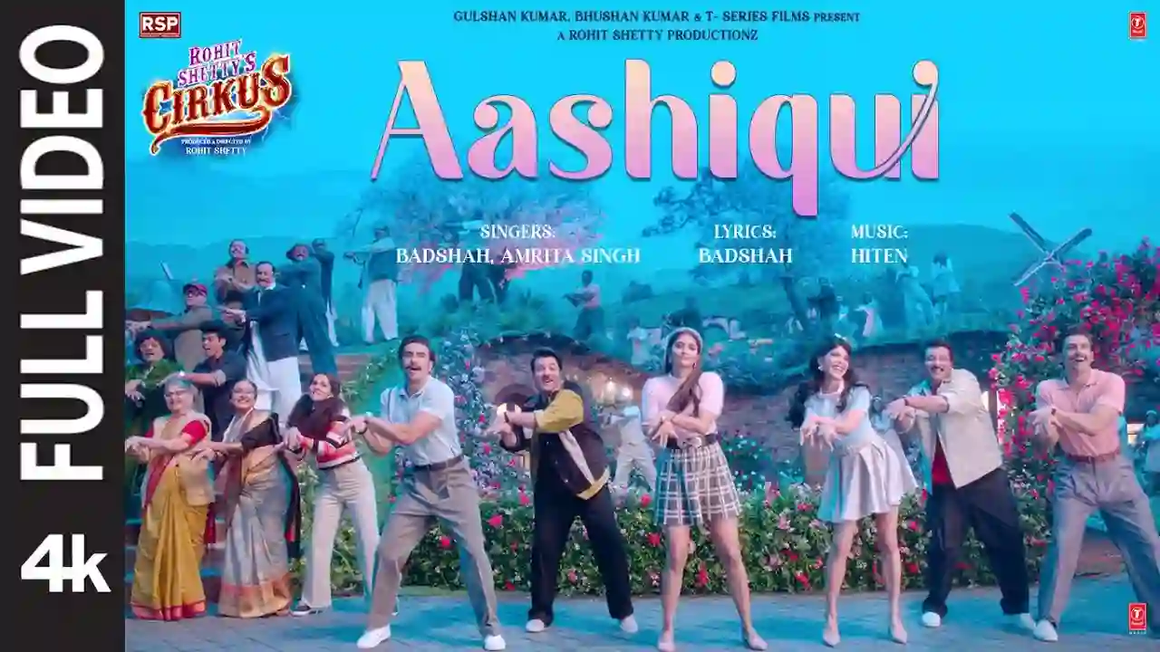 Aa Kar Le Aashiqui Song Poster from Cirkus