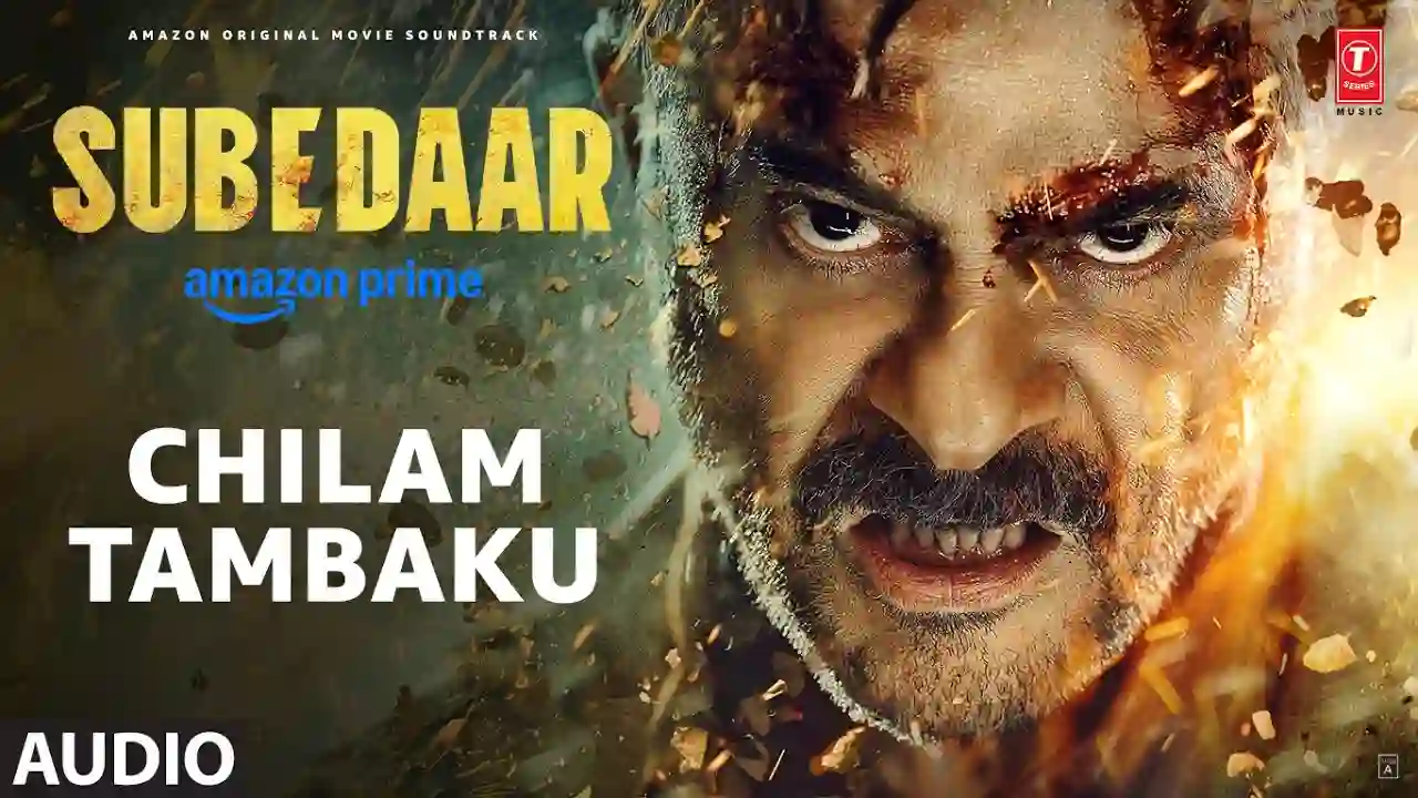 Chilam Tambaku Ko Dabba Song Poster from Subedaar