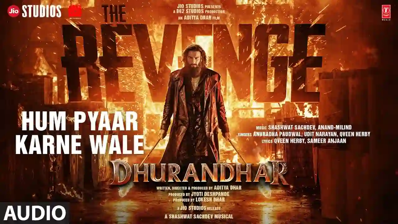 Hum Pyaar Karne Wale Song Poster from Dhurandhar 2 The Revenge