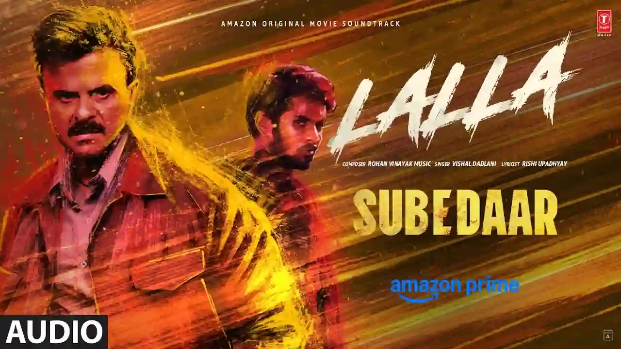 Lalla Song Poster from Subedaar