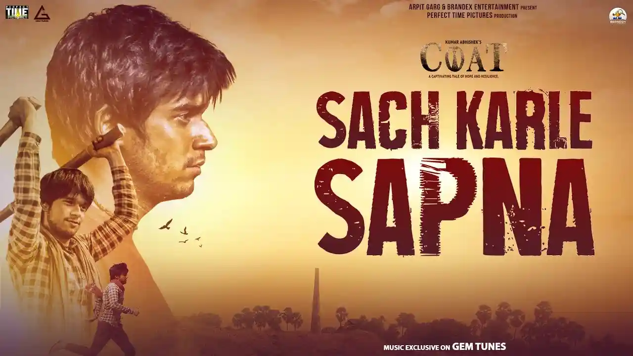 Sach Karle Sapna Song Poster from Coat