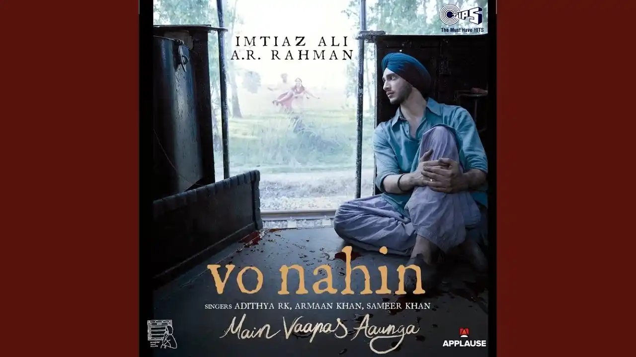 Vo Nahin Song Poster from Main Vaapas Aaunga
