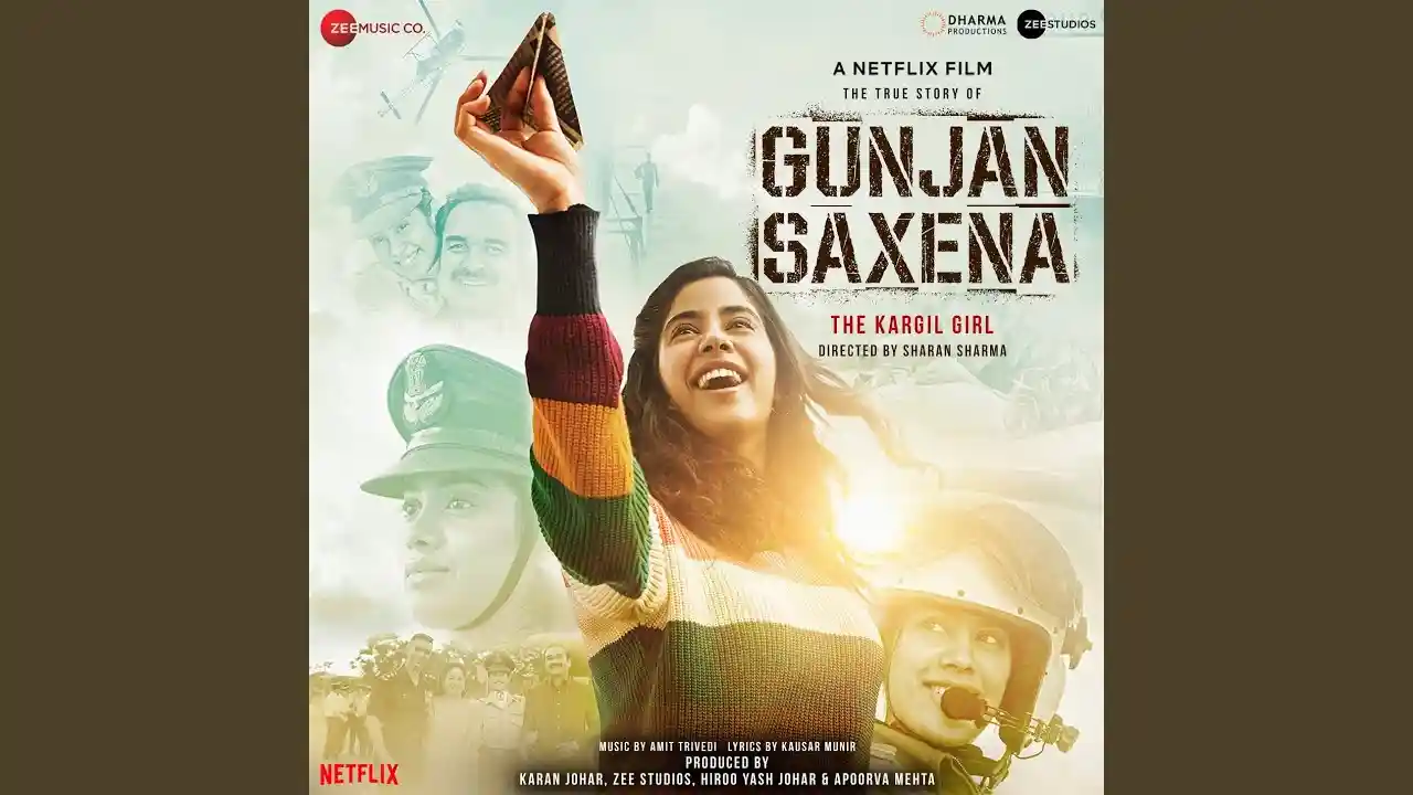 Dhoom Dhadaka Kudi Pataakha Song Poster from Gunjan Saxena: The Kargil Girl