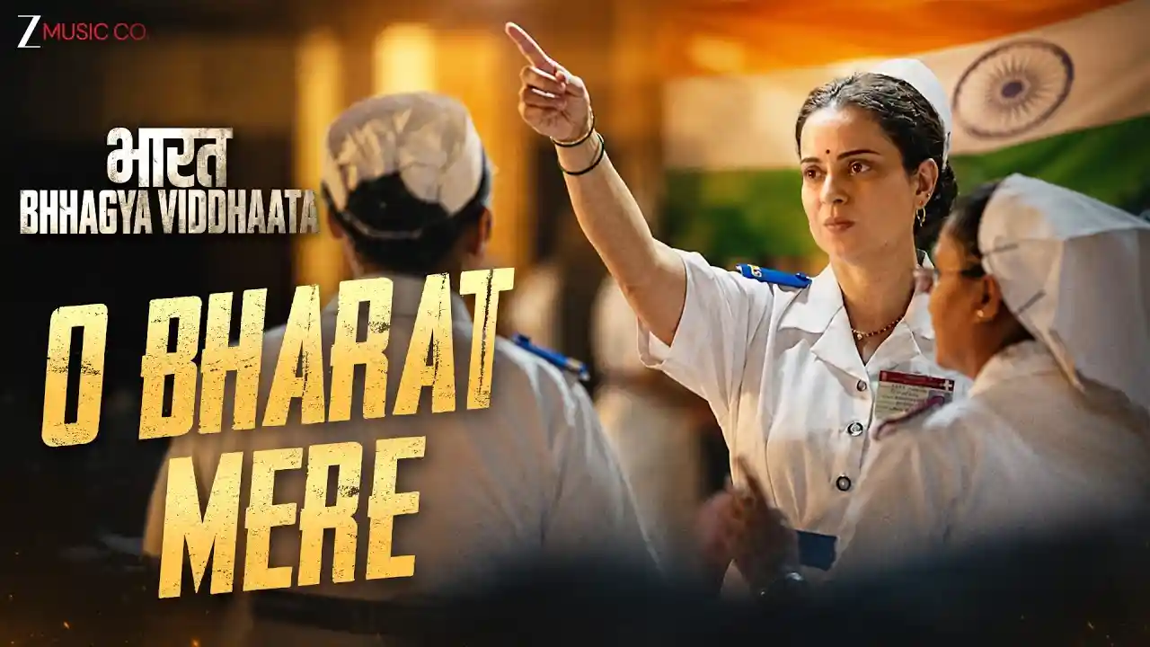 O Bharat Mere Song Poster from Bharat Bhhagya Viddhaata