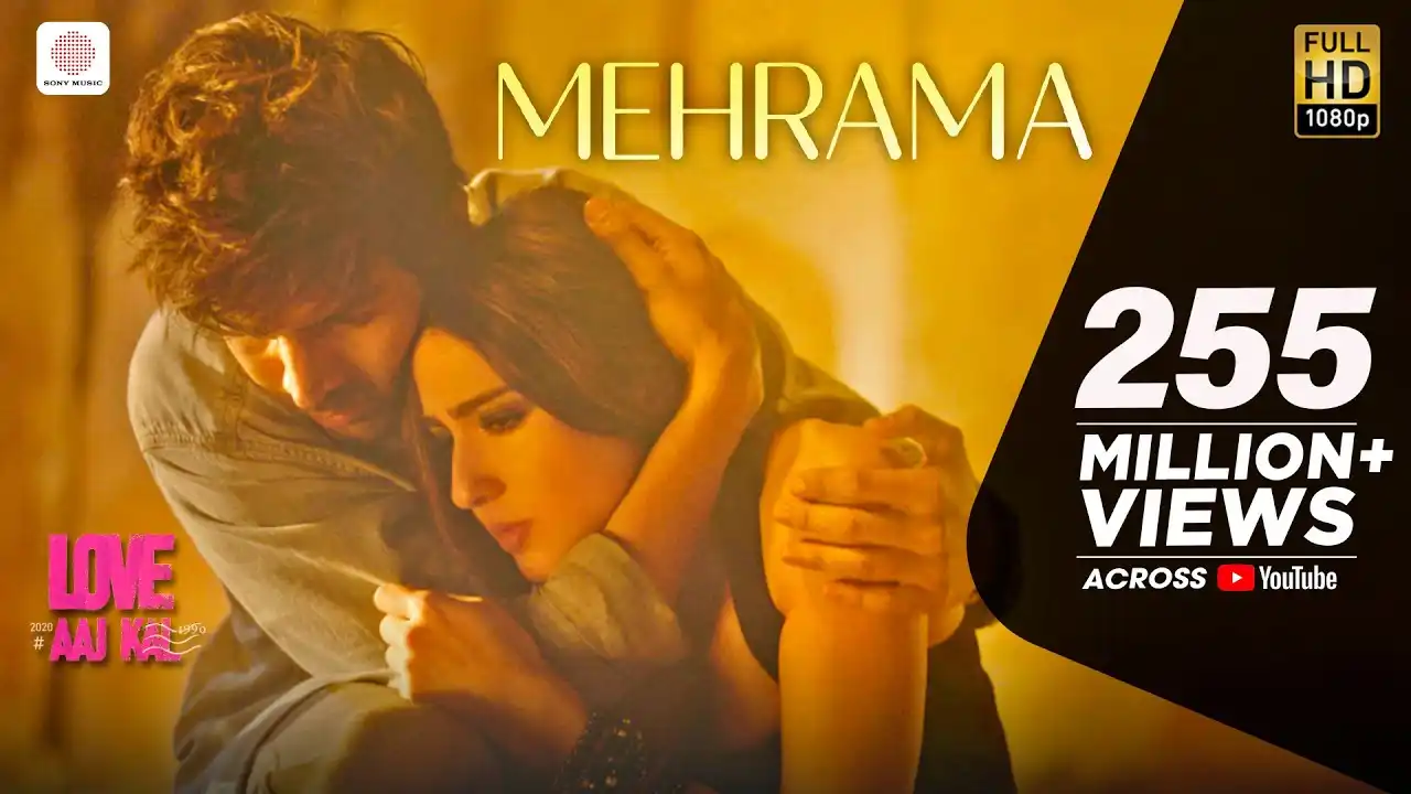 O Mehrama Kya Mila Song Poster from Love Aaj Kal