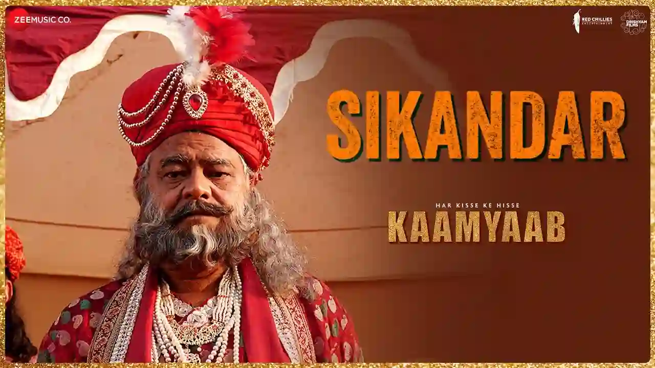 Zindagi Ki Gaddari Se Kai Sikandar Haare Hain Song Poster from Har Kisse Ke Hisse Kaamyaab