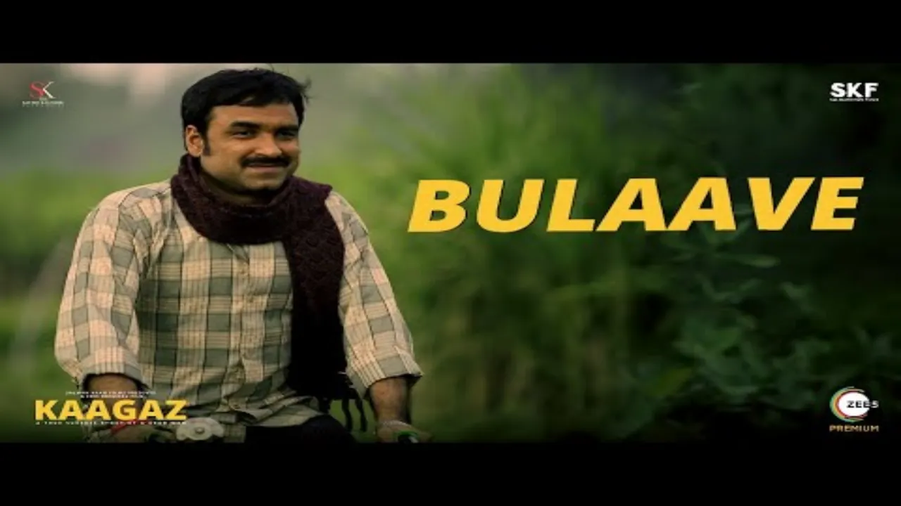 Bulaave Song Poster from Kaagaz