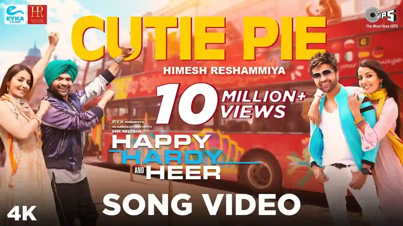 Cutie Pie Song Poster from Happy Hardy And Heer
