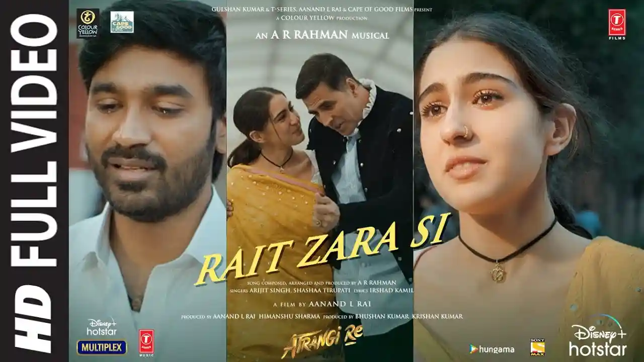 Ho Jaise Ret Zara Si Song Poster from Atrangi Re