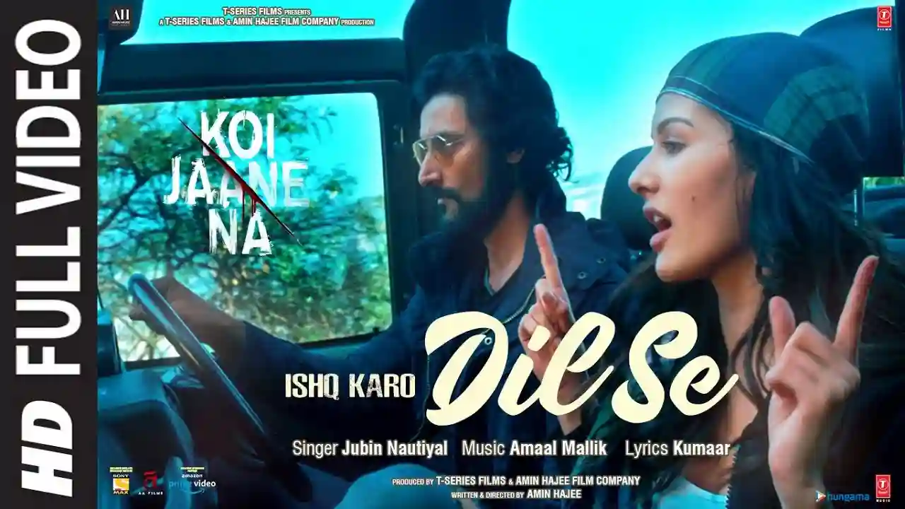 Ishq Karo Dil Se Song Poster from Koi Jaane Na