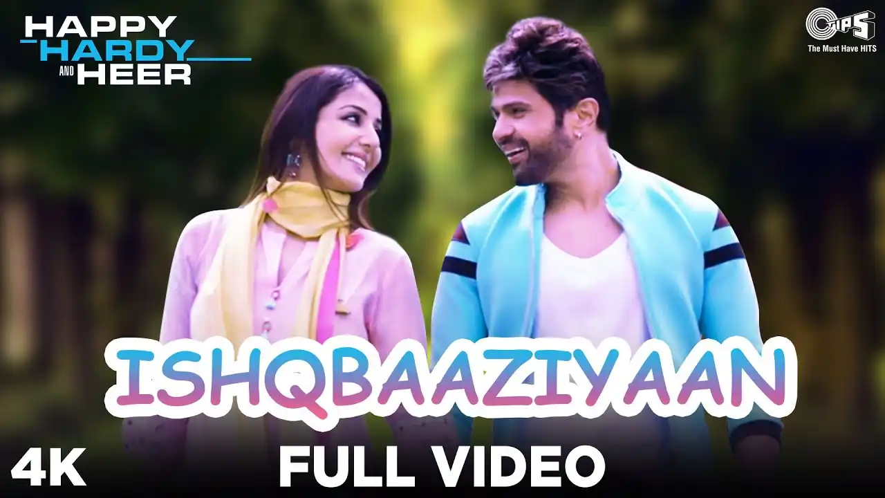 Ishqbaaziyaan Song Poster from Happy Hardy And Heer