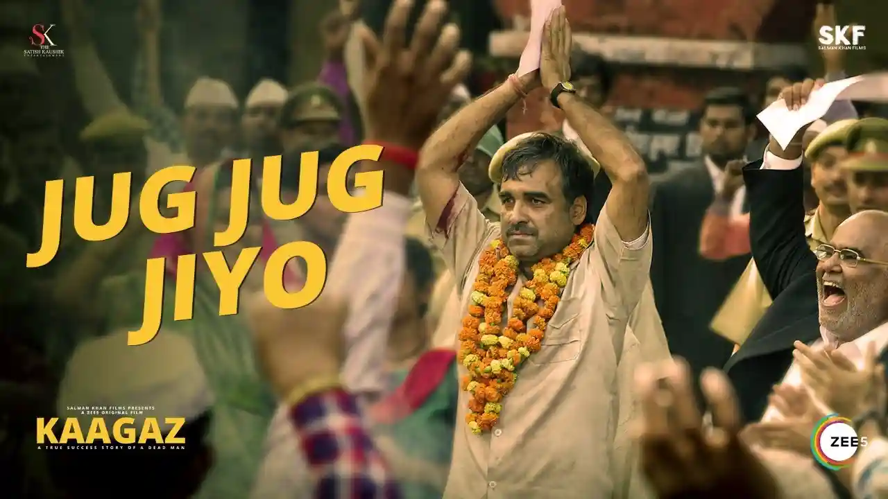 Jug Jug Jiyo Song Poster from Kaagaz