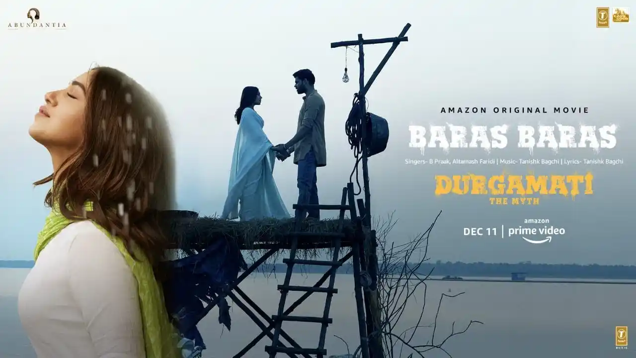 Ke Ankhiyaan Baras Baras Jaayen Song Poster from Durgamati - The Myth