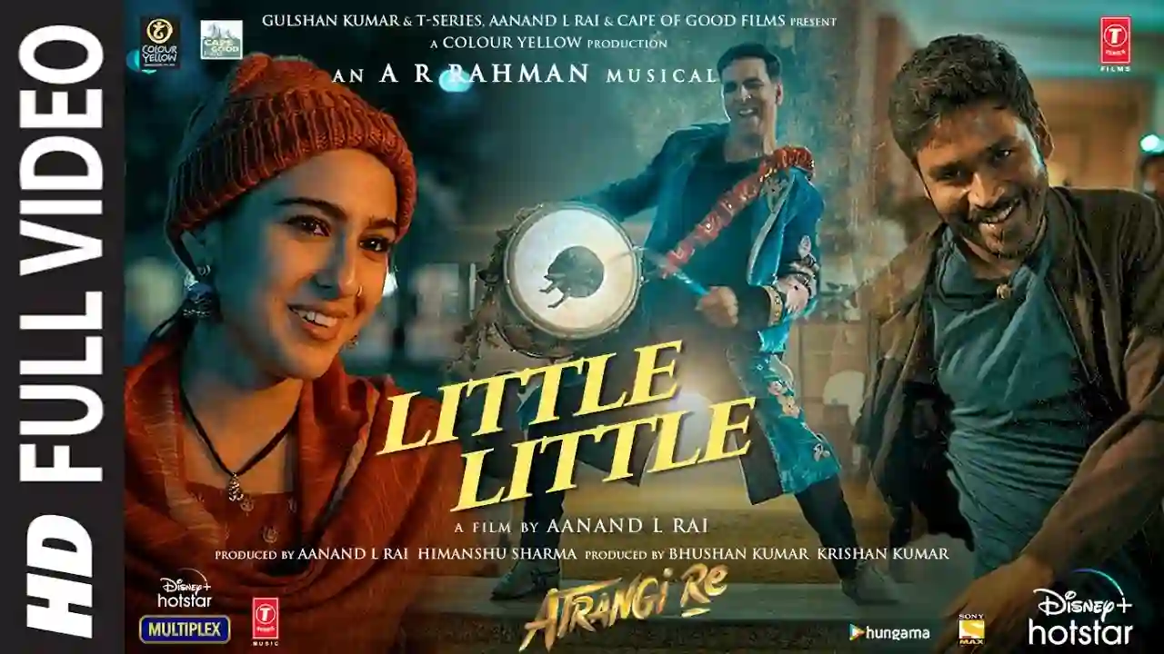 Love Me Little Little Song Poster from Atrangi Re