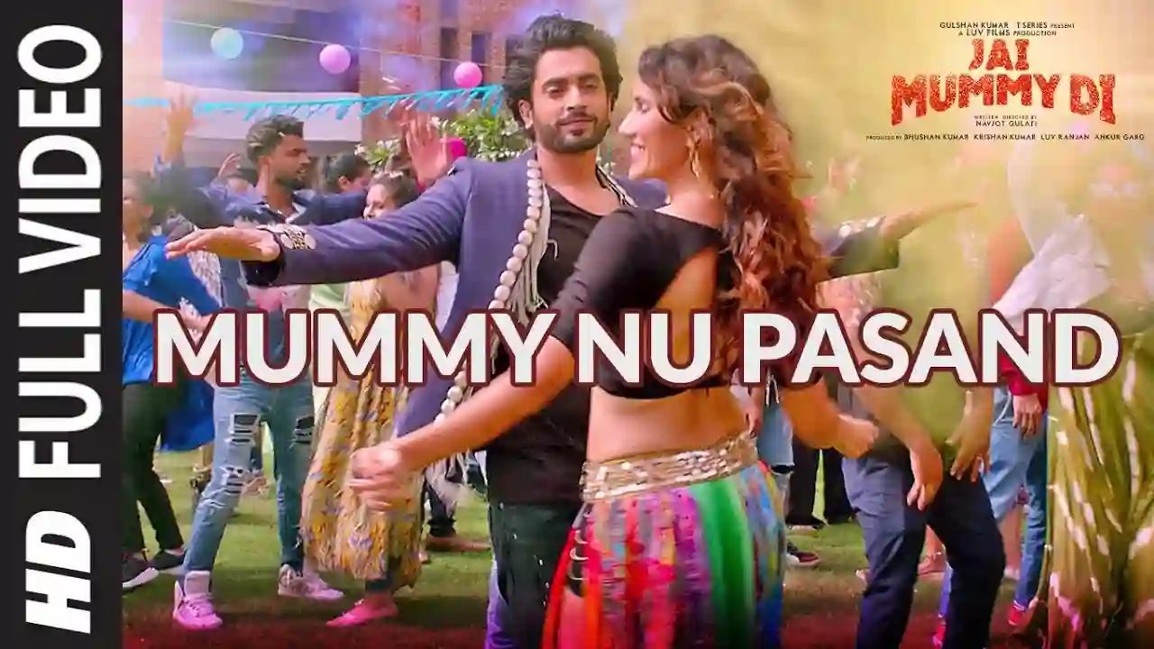Mummy Nu Pasand Song Poster from Jai Mummy Di