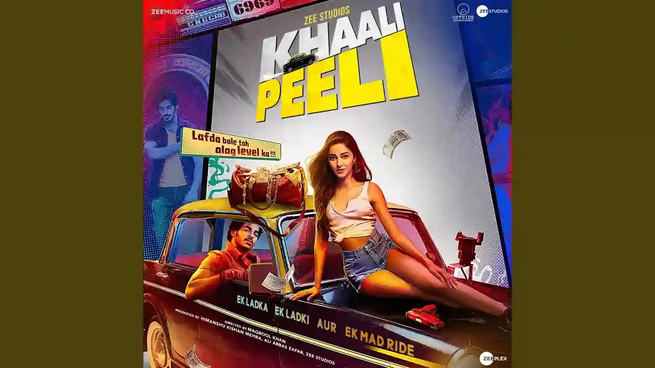 Shaana Dil Song Poster from Khaali Peeli